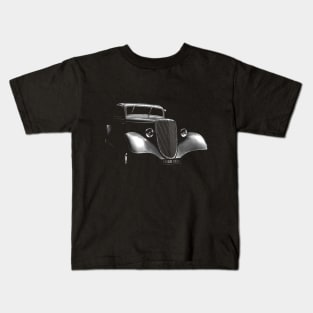 1934 ford, black shirt Kids T-Shirt